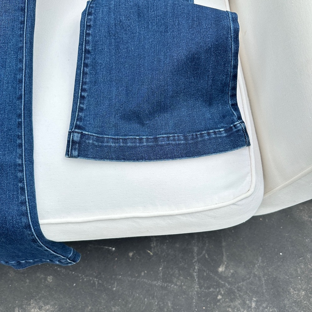 Cello High Rise Trouser Flare Jeans - Blue